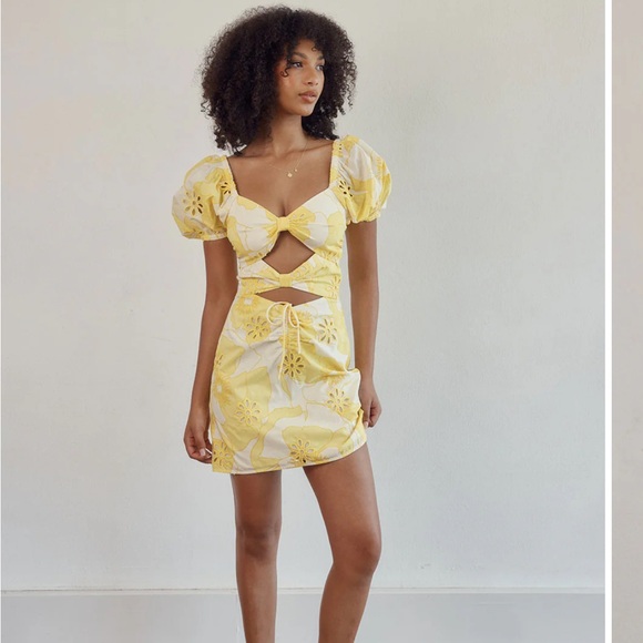 Sabo Skirt | Alexana Cutout Dress | Size Small - Picture 6 of 8